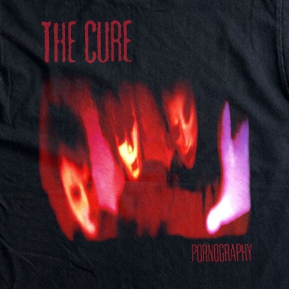 The Cure Pornography Graphic Band T-Shirt Vintage Rock Tee 90 - Picture 2 of 5